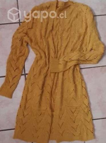 Chaleco largo de hilo