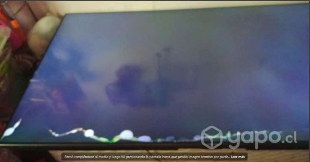 Tv Samsung 85" pantalla Rota
