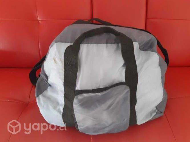 Bolso XL plegable plomo