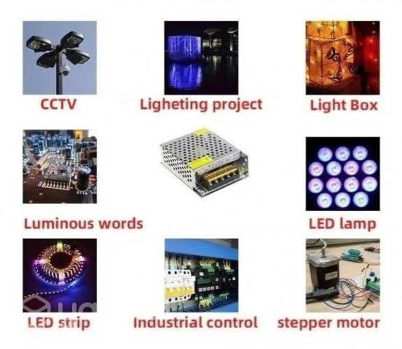 Fuente De Poder Conmutada Led Regulada 12 V 60 W