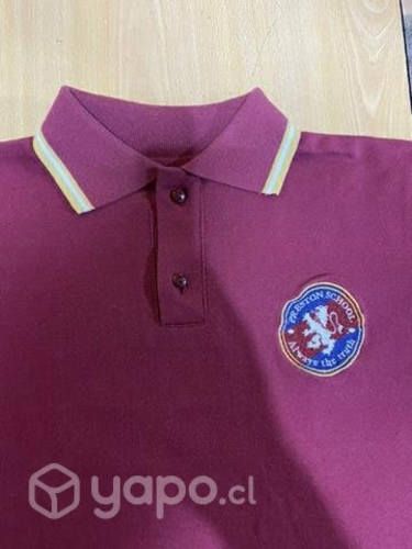 Polera cuello pique talla 10