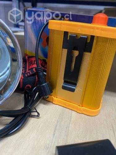 Foco Caza Linterna Frontal Recargable 500w