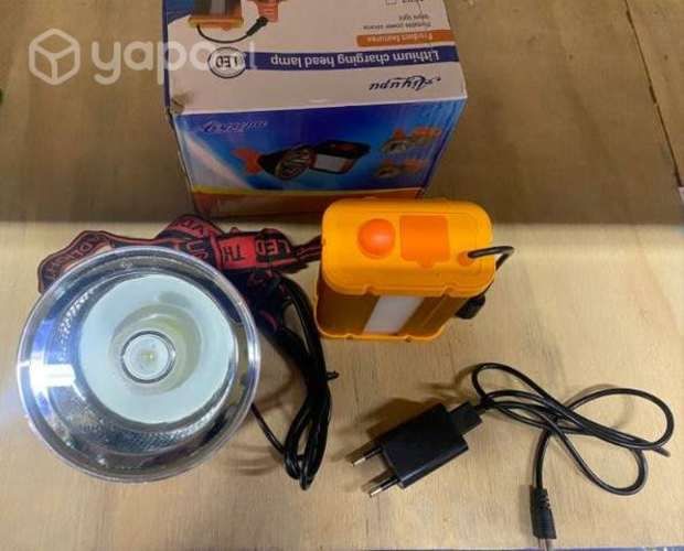 Foco Caza Linterna Frontal Recargable 500w