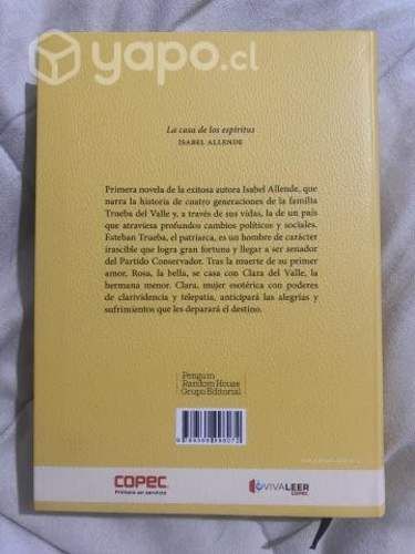 Libro La casa de Los espíritus