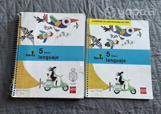 Libro texto lenguaje 5to básico SM proyecto savia