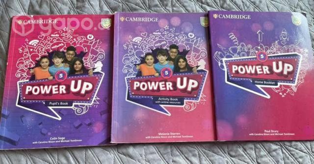 Libros textos de inglés power Up 5
