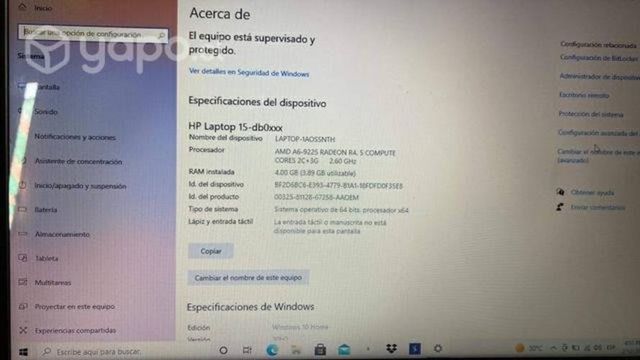 notebook HP por renovación