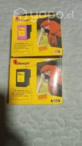Tinta HP662 XL negro y color