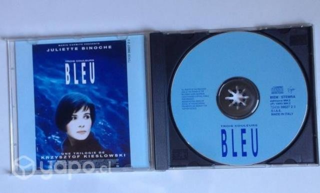 CD banda sonora ''Bleu-Blue'' K. Kieslowski