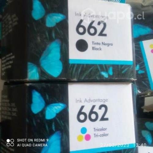 Packs de tintas hp 661 colores originales
