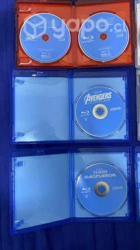Blu ray original(Star wars,Marvel,Transformers,DC)