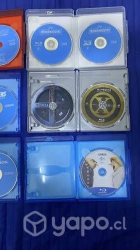 Blu ray original(Star wars,Marvel,Transformers,DC)