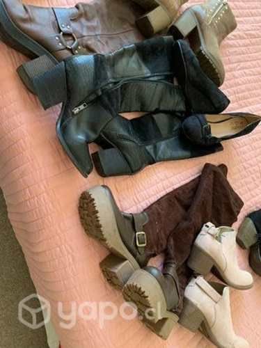 lote de botines y botas