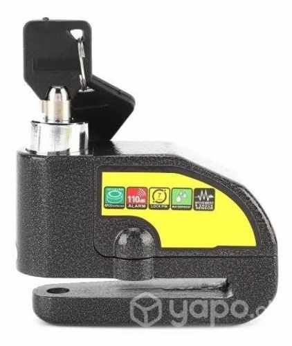 Candado Alarma Para Disco Freno Moto + Cuerda Piol
