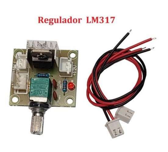 Regulador Lineal Lm317 Cc, Reductor De Tensión 3,