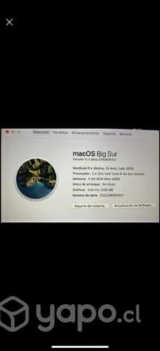 Macbook pro pantalla retina 2013 en buen estado