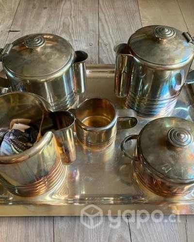 Disponible Antiguo Juego de Té Christofle Art Deco