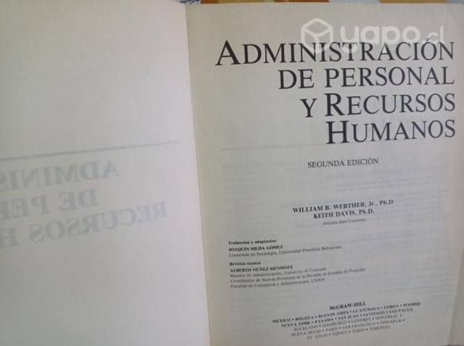 Administracion de personal y recursos humanos