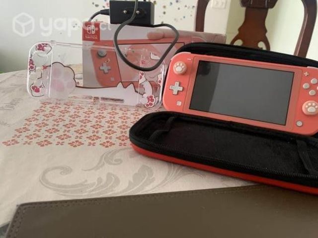 Nintendo switch lite coral