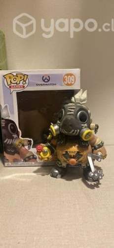 Funko Pop Games : Roadhog solo caja y figura