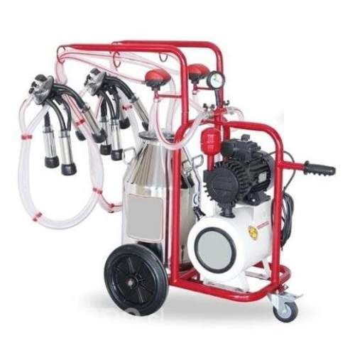 Maquina ordeñadora lechera de 2 vacas 40L