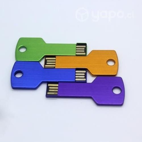 Pendrive de Llave metal colores 64 GB