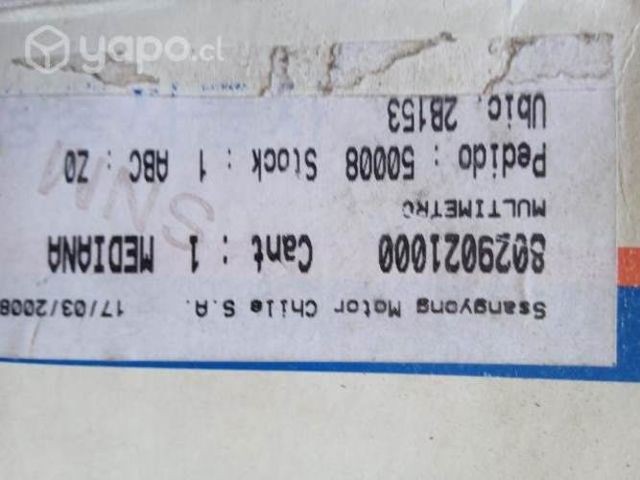 Pantalla Multifuncional SsangYong Stavic Nueva