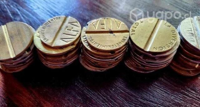 Fichas Arcades Clásicas