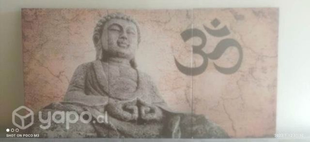 Cuadro 3 partes de buda