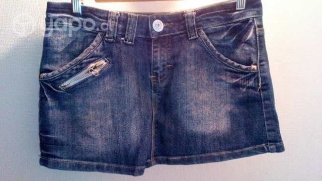 Mini falda dio jeans talla s muy corta