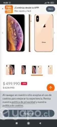 IPhone XS promax dorado