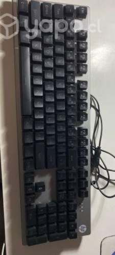 Kit teclado gamer + Mouse HP