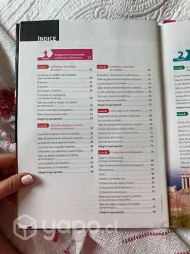 Libro historia y ciencias sociales 7mo básico