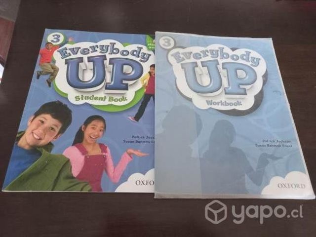 Libro inglés Everybody Up Student book y workbook