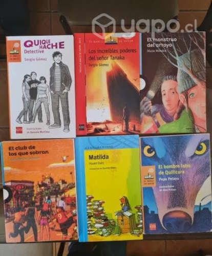 Libros de lectura colegios