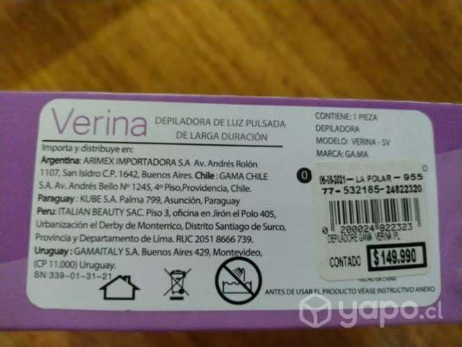 Depiladora gama verina