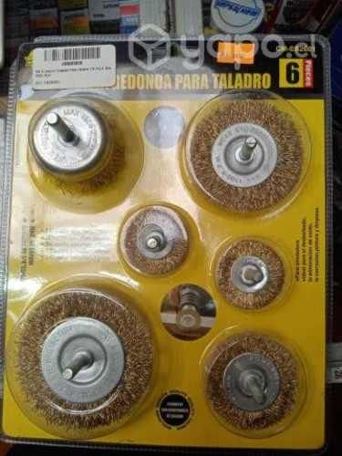 Set de Cepillo para taladro