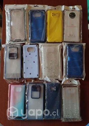 Poco F3 y Poco X3 carcasas y vidrios