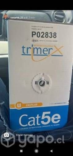 Cable utp cat 5e 305 mts