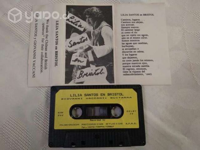 Mt261: tape lilia santos en bristol 1985