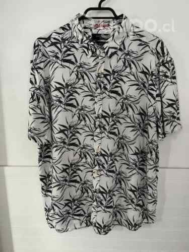 Camisa Guayabera Basement XL SLIM FIT