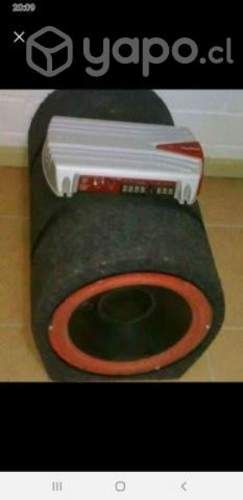 amplificador y Bazuka sony xplod