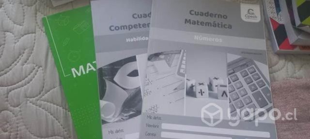 Cuadernillos Cpech preuniversitario