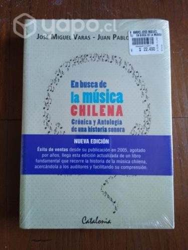 Libro En Busca de la Música Chilena