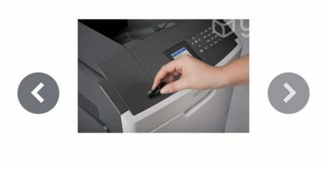 Impresora Lexmark MS810dn usada en perfecto estado