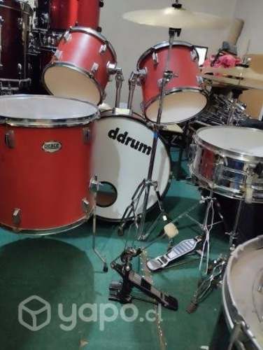 Batería peace de adulto con atriles y pedal