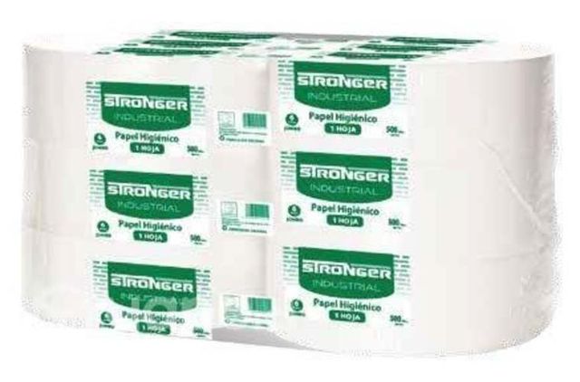 Papel higienico stronger pack 6 x 500 mts