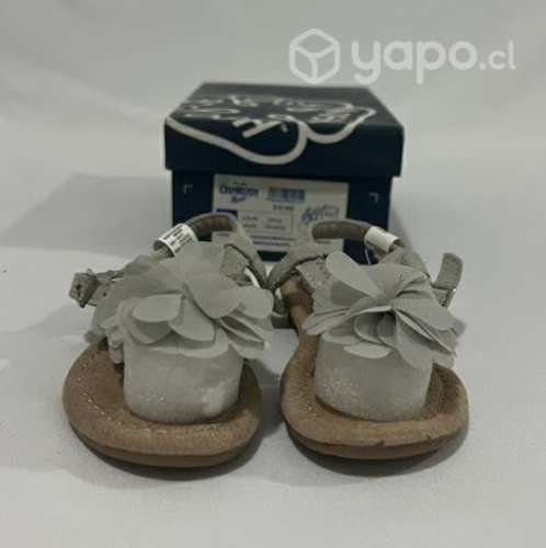 Chala 100% Cuero Marca Oshkosh N*22 Gris