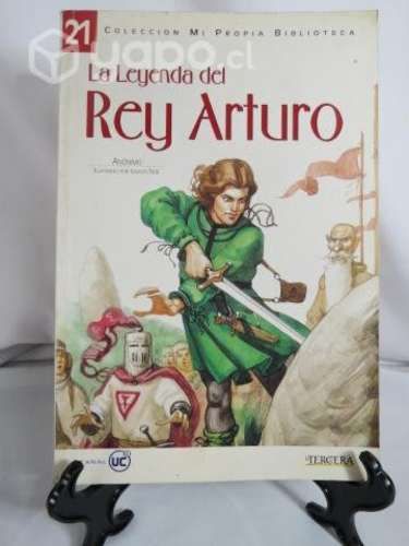 Libro con iustraciones La leyenda del Rey Arturo