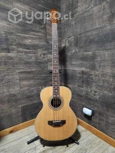 Bajo Electroacústico Santana 4 cuerdas Impecable